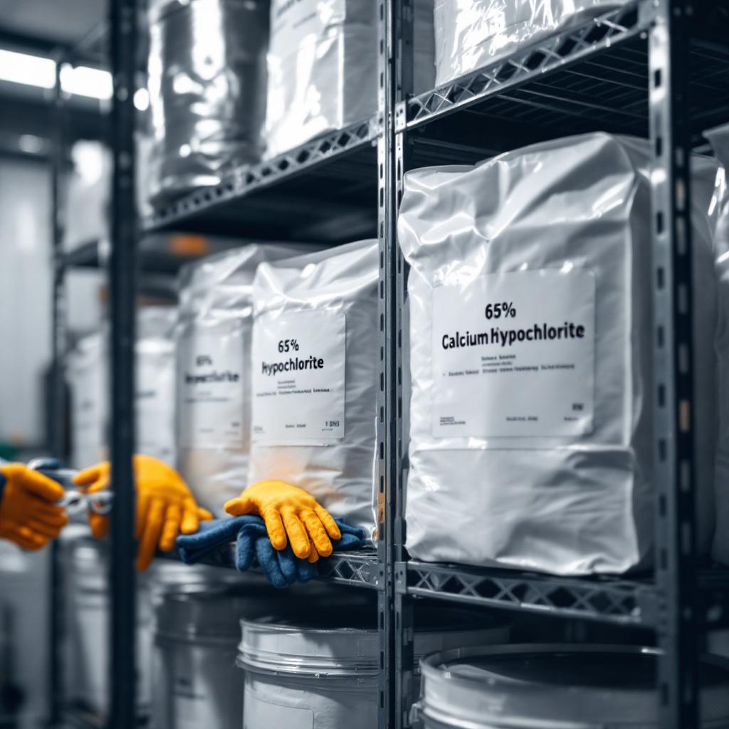 Hipoclorito de calcio al 65