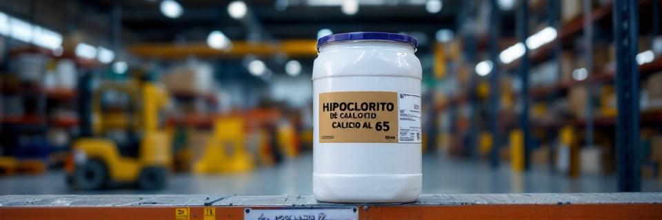 Hipoclorito de calcio al 65